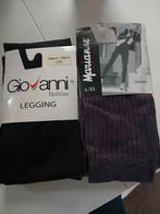 L/XL, 2x leggings,1 zwart en 1 aubergine kleur, Ophalen of Verzenden, Nieuw, Zwart, Legging