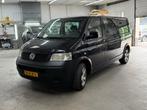 VW T5 MOOIE GOED ONDH 2.5 TDI L2 136PK AIRCO ZGA NWE BANDEN, Metallic lak, Volkswagen, Zwart, Origineel Nederlands