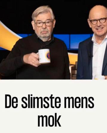 GEZOCHT: Ik zoek de de mok van De  Slimste Mens. beschikbaar voor biedingen
