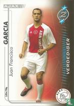 Spelerskaart Ajax - Juan Francisco Garcia 2005, Verzamelen, Sportartikelen en Voetbal, Spelerskaart, Ophalen of Verzenden, Zo goed als nieuw
