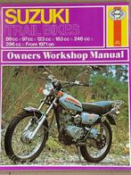 Suzuki trail bikes vanaf 1971 Haynes werkplaatshandboek, Motoren, Handleidingen en Instructieboekjes, Suzuki