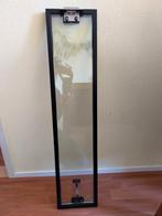 Klepraam (HxBxD = 833x185x24mm), U-waarde = 1,2, zwart, Doe-het-zelf en Verbouw, Glas en Ramen, Ophalen, Minder dan 80 cm, Dubbelglas