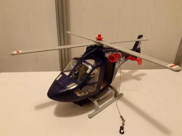 Playmobil 5183 politie helikopter met zoeklicht compleet.