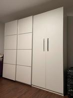 Grote witte kledingkast, Huis en Inrichting, Kasten | Kledingkasten, Ophalen, Overige materialen, Gebruikt, 200 cm of meer