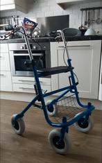Rollator blauw, Ophalen