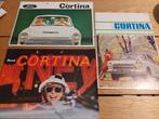 3 Brochures Ford Cortina, Boeken, Auto's | Folders en Tijdschriften, Ophalen of Verzenden, Zo goed als nieuw, Ford