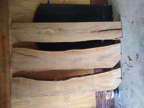 Iepen droog 5cm en 8cm meubelhout, Doe-het-zelf en Verbouw, Hout en Planken, Zo goed als nieuw, Plank, Overige houtsoorten, Minder dan 200 cm
