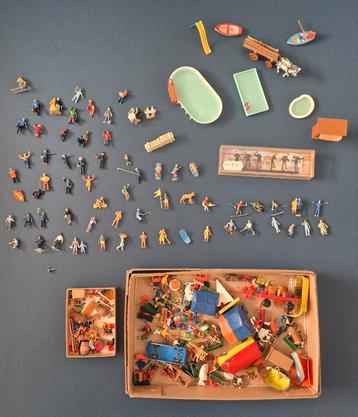 Preiser en Merten H0 modelbaanfiguren beschikbaar voor biedingen