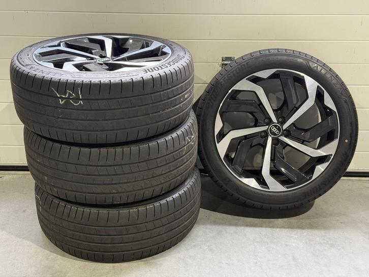 Velgen Audi E-Tron Q8 Q7 21 inch Origineel Zomerbanden, Auto-onderdelen, Banden en Velgen, Banden en Velgen, Zomerbanden, 21 inch