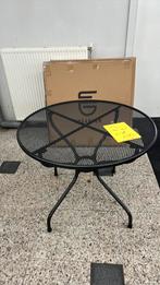 Tafel 90 cm kettler/royal garden nieuw, Ophalen, Nieuw, Rechthoekig, Metaal