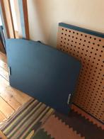 Gratis afhalen een 1 persoonsbed., Huis en Inrichting, Slaapkamer | Bedden, Ophalen, 90 cm, Eenpersoons, Blauw