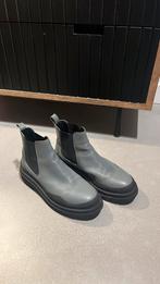 Copenhagen laarsjes Chelsea boots grijs leer 41, Lage of Enkellaarzen, Ophalen of Verzenden, Zo goed als nieuw, Grijs
