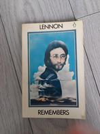 Lennon Remembers 1971 Rolling Stone interviews en foto's, Artiest, Ophalen of Verzenden, Zo goed als nieuw, Jann Wenner