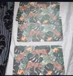 3x Placemat Dieren KAYDEN - Tijger - Kunststof - 28 x 43 cm, Ophalen of Verzenden, Zo goed als nieuw