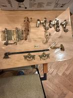 Antiek Hang- en Sluitwerk Set, Doe-het-zelf en Verbouw, Hang- en Sluitwerk, Ophalen of Verzenden, Gebruikt, IJzer, Overige typen