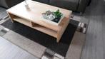 Leuke Houten salontafel met twee grote opbergvakken, Ophalen, Gebruikt, 100 tot 150 cm, 50 tot 100 cm