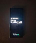 Samsung Galaxy Note 20 Ultra 5G - Zo goed als nieuw!, Telecommunicatie, Mobiele telefoons | Samsung, Galaxy Note 20, Zwart, Touchscreen