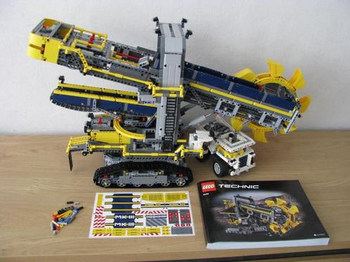 Lego Technic - 42055 - Emmerwiel Graafmachine, Kinderen en Baby's, Speelgoed | Duplo en Lego, Zo goed als nieuw, Lego, Complete set