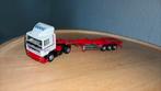 HERPA  DAF TRUCK GEEST. MET OPLEGGER HO 1:87, Ophalen of Verzenden, Zo goed als nieuw
