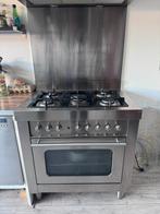 Solitaire 5-pits gasfornuis met oven, Witgoed en Apparatuur, Ophalen, Gebruikt, 60 cm of meer, Grill