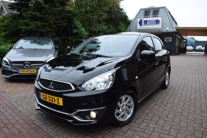 Mitsubishi Space Star 1.2 Connect Pro 5 DRS NAVI/CARPLAY/CRU, Auto's, Mitsubishi, Bedrijf, Te koop, Space Star, ABS, Airbags, Airconditioning