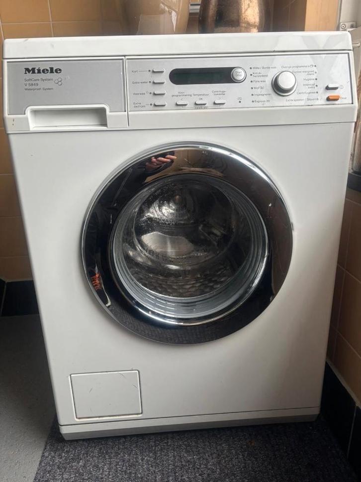 Miele V5849 Wasmachine - Topmodel, Witgoed en Apparatuur, Wasmachines, Gebruikt, 6 tot 8 kg, 85 tot 90 cm, 1200 tot 1600 toeren