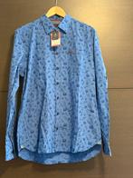 Overhemd maat L, Kleding | Heren, Ophalen of Verzenden, Nieuw, Blauw, Halswijdte 41/42 (L)