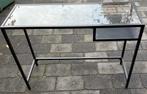 Glazen bureau/ laptoptafel, Huis en Inrichting, Bureaus, Ophalen, Zo goed als nieuw