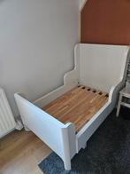 Peuterbed Busugne meegroei ikea Wit, Kinderen en Baby's, Ophalen, Gebruikt, Metaal of IJzer, 115 cm of meer