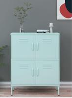 Opbergkast 80x35x101,5 cm staal mintgroen NIEUW IN DOOS, Ophalen of Verzenden, Nieuw, 25 tot 50 cm, 50 tot 100 cm