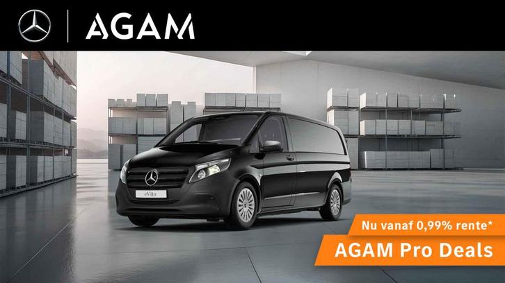 Mercedes-Benz eVito 112 L2 60 kWh, Auto's, Bestelauto's, Bedrijf, Te koop, Mercedes-Benz Certified, ABS, Achteruitrijcamera, Airbags