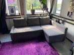 FRIHETEN Hoekslaapbank met opberger donkergrijs (Ikea), Huis en Inrichting, Slaapkamer | Slaapbanken, Ophalen, Gebruikt, Tweepersoons