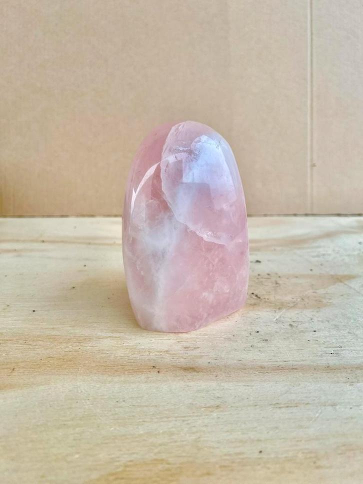 Rose kwarts gepolijst, Verzamelen, Mineralen en Fossielen, Ophalen of Verzenden