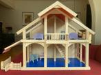 Mooi houten poppenhuis, Ophalen, Zo goed als nieuw, Poppenhuis
