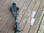 Mooie antieke staande buitenlamp, Ophalen, Gebruikt, Staande lamp, Netvoeding