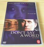 dvd Don't Say A Word (met Michael Douglas en Famke Janssen), Vanaf 12 jaar, Ophalen, Zo goed als nieuw, Actiethriller
