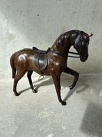 Vintage leren paard, Antiek en Kunst, Ophalen of Verzenden