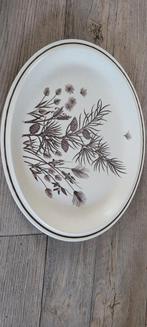 Ovale serveerschaal - vintage - Pinewood WH Grindley, Ophalen of Verzenden
