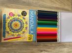 Kleurpotloden met mandala kleurboek, Hobby en Vrije tijd, Tekenen, Ophalen of Verzenden, Nieuw, Overige typen