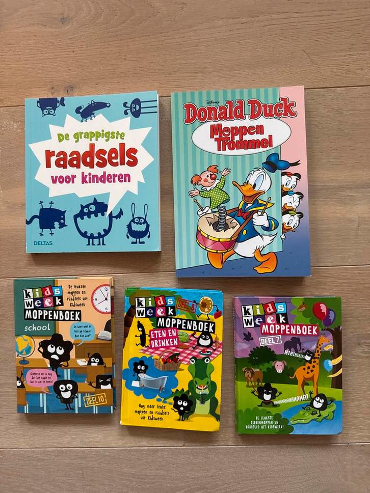 Moppenboeken Collectie - Kidsweek & Donald Duck, Boeken, Kinderboeken | Jeugd | onder 10 jaar, Zo goed als nieuw, Fictie algemeen