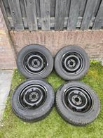 Michelin Winterset Peugeot/Citroën winterbanden met velgen, Ophalen, Gebruikt, 15 inch, Banden en Velgen