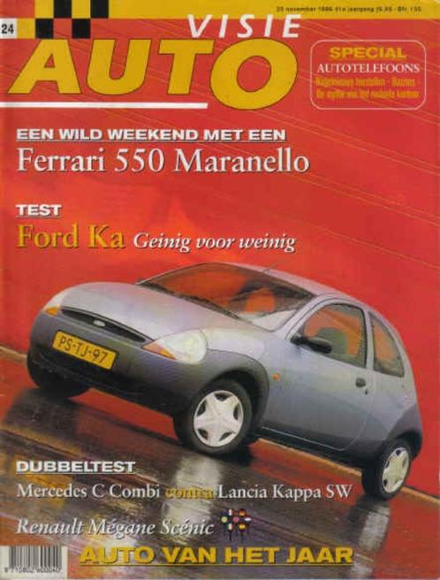 Autovisie 24 1996 : Jeep Wrangler - Mercedes Benz C230 Combi, Boeken, Auto's | Folders en Tijdschriften, Gelezen, Algemeen, Ophalen of Verzenden