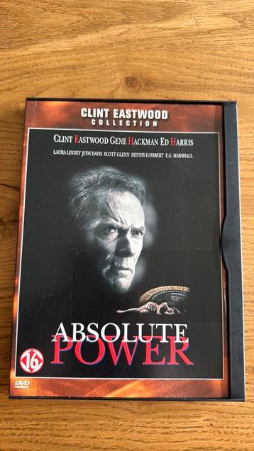 11). Absolute Power, Clint Eastwood, Gene Hackman Ed Harris. beschikbaar voor biedingen