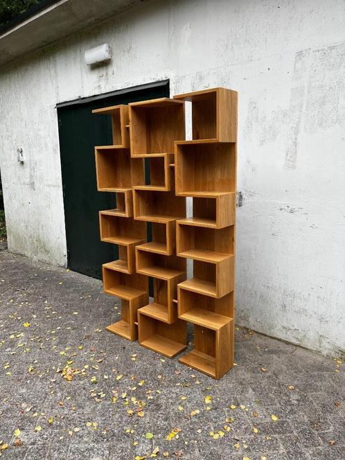 Boekenkast | roomdivider | uniek model, Huis en Inrichting, Kasten | Wandmeubels, Gebruikt, 150 tot 200 cm, Minder dan 150 cm