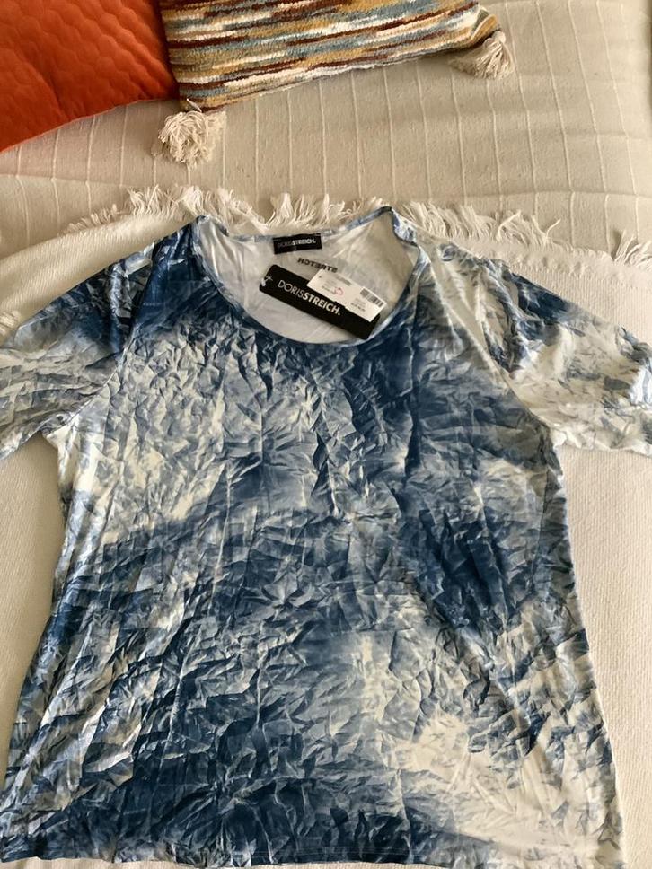 Mooie nieuwe shirts en jasjes in maat 48, Kleding | Dames, Grote Maten, Zo goed als nieuw, Shirt of Top, Blauw, Ophalen of Verzenden
