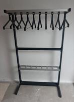 Garderobe rek met paraplu houder, Ophalen, Zo goed als nieuw, Metaal, Staande kapstok