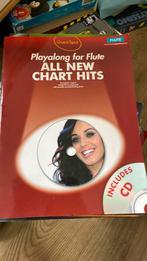 Playalong for flute. All new chart hits, Ophalen of Verzenden, Zo goed als nieuw, Populair