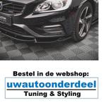 Maxton Design Volvo S60 R Design Spoiler Lip Splitter MK2, A.parts@hotmail.nl, Trasmolenlaan 12 3447 GZ Woerden, Nieuw, Ophalen of Verzenden