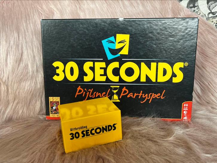 30 seconds met uitbreiding spel, Hobby en Vrije tijd, Gezelschapsspellen | Bordspellen, Ophalen of Verzenden