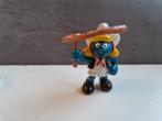 Cowgirl Smurfin - Vintage Smurf, Ophalen of Verzenden, Zo goed als nieuw, Smurfin, Poppetje, Figuurtje of Knuffel